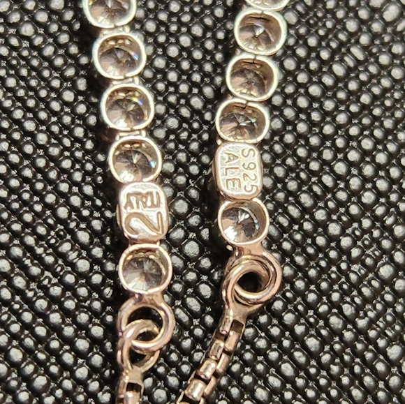 Pandora Sparkling Slider Clear CZ Tennis Bracelet - Picture 4 of 4